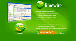 Desktop Screenshot of limewiredownload.com