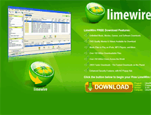 Tablet Screenshot of limewiredownload.com